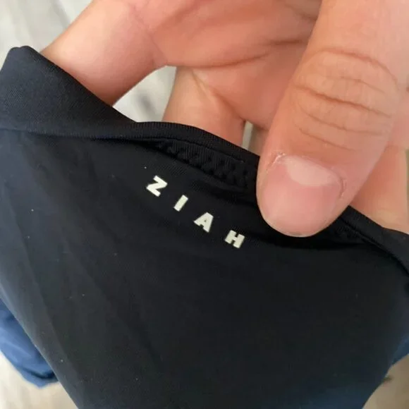 NWT Ziah Free People Fine Strap Black One Piece Swimsuit Sz US 16 One Pieces